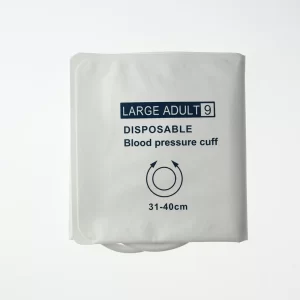 Arm Circumference 31-40cm Disposable Blood Pressure Cuff, Double Tube NIBP Cuff Without Bladder(CM-1024D-05)-Arm Circumference 31 40cm Disposable Blood Pressure Cuff Double Tube NIBP Cuff Without Bladder CM 1024D-MPOWC