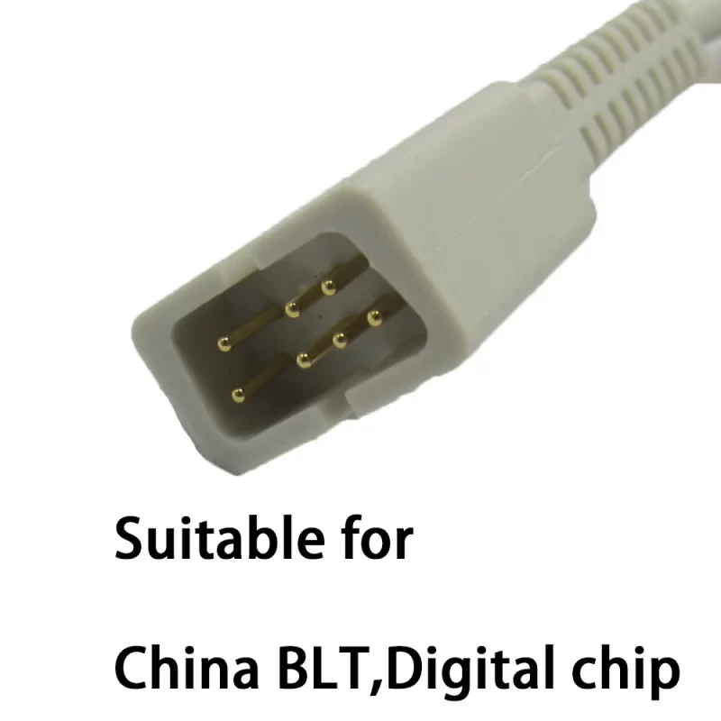 Compatible China BLT,Digital Chip Patient Monitor, Reuse SPO2 Prob Sensor for Pulse Oximeter Blood Oxygen Saturation Monitoring-Compatible China BLT Digital Chip Patient Monitor Reuse SPO2 Prob Sensor for Pulse Oximeter Blood Oxygen 1-MPOWC