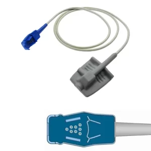 Compatible GE OHMEDA, Tuffsat OXY-F-UN Monitor, Reusable SPO2 Prob Sensor for Pulse Oximeter Blood Oxygen Saturation Monitoring-Compatible GE OHMEDA Tuffsat OXY F UN Monitor Reusable SPO2 Prob Sensor for Pulse Oximeter Blood-MPOWC