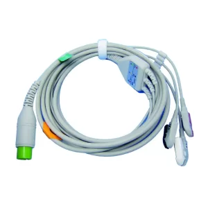 One-piece ECG Patient Cable IEC With 3leads 5leads Snap clip For CHINA M&B ECG Electrocardiograph Monitor-EC 209 One piece ECG Patient Cable IEC With 3leads 5leads Snap clip For CHINA M-MPOWC