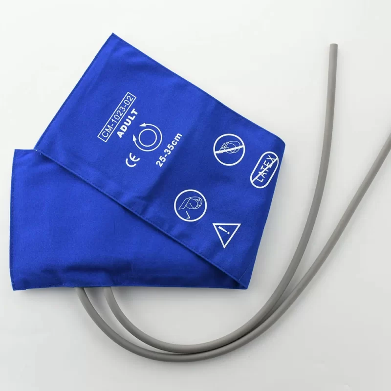 High Quality Replaceable Blood Pressure Cuff, Arm Circumference 25-35 cm, Medical Patient Monitor Equipment Parts (CM-1023D-03)-High Quality Replaceable Blood Pressure Cuff Arm Circumference 25 35 cm Medical Patient Monitor Equipment Parts 4-MPOWC