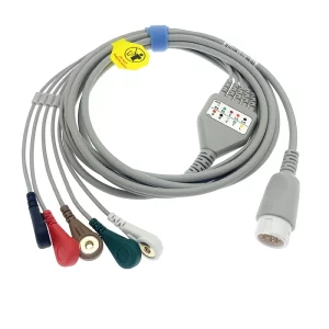 Compatible Philips monitor 12pin 5 leads ecg cable-Compatible Philips monitor 12pin 5 leads ecg cable-MPOWC