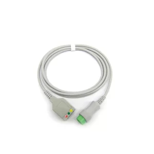 Kompatibel mit dem 5-adrigen EKG-Stammkabel MINDRAY T5/78 für 3-5 Elektroden-Patientenmonitor, kompatibel mit MINDRAY T5 78 EKG 5 führt Stammkabel für 3 5 Leitet Patientenmonitor-MPOWC