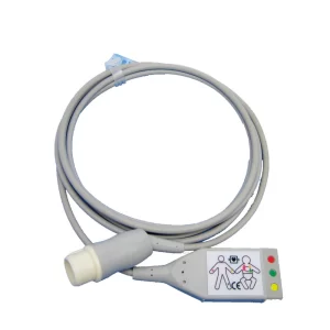 Compatible With PHI*LIP*S DEFIBRILATOR ECG 5-leads Trunk Cable For 3-5 Leads Patient Monitor-Compatible With PHI LIP S DEFIBRILATOR ECG 5 leads Trunk Cable For 3 5 Leads Patient-MPOWC
