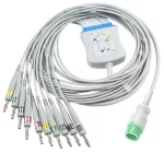 Compatible for Comen Direct-Connect EKG Cable 2pcs Per Pack-Compatible for Comen Direct Connect EKG Cable 2pcs Per Pack-MPOWC