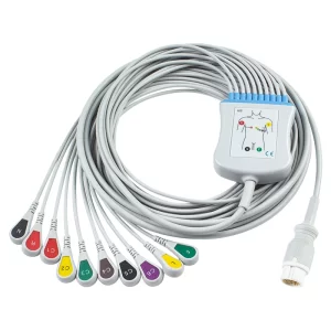 Compatible for P-hilips Direct-Connect EKG Cable - 9898031289512pcs Per Pack-Compatible for P hilips Direct Connect EKG Cable 9898031289512pcs Per Pack-MPOWC