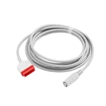 Compatible with 11pin GE-Marquette Monitor IBP Cable to BD Abbott Utah Double Pressure Transducers Adapter Connector-Compatible with 11pin GE Marquette Monitor IBP Cable to BD Abbott Utah Double Pressure Transducers Adapter-MPOWC