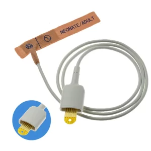 Compatible with Ma*si*mo 8 Pin with Chip(Duck tongue) Monitor, Bandage Material, Disposable SPO2 Probe Sensor for Pulse Oximaxer-Compatible with Ma si mo 8 Pin with Chip Duck tongue Monitor Bandage Material Disposable SPO2-MPOWC