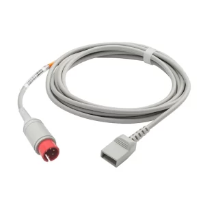 Compatible with Philips Mindray 6pin Monitor IBP Cable to Argon Braun BD Edward Medex Abbott Smith PVB Utah Pressure Transducers-Compatible with Philips Mindray 6pin Monitor IBP Cable to Argon Braun BD Edward Medex Abbott Smith-MPOWC