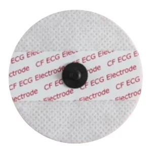 Disposable Carbon Non-woven elctroder,Adult,for CT, X ray machine basic button pad, ecg cable 50pcs packing-Disposable Carbon Non woven elctroder Adult for CT X ray machine basic button pad ecg cable-MPOWC