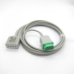 ECG 5-leads Trunk Cable For GE 3-5 Leads Patient Monitor-ECG 5 leads Trunk Cable For GE 3 5 Leads Patient Monitor-MPOWC