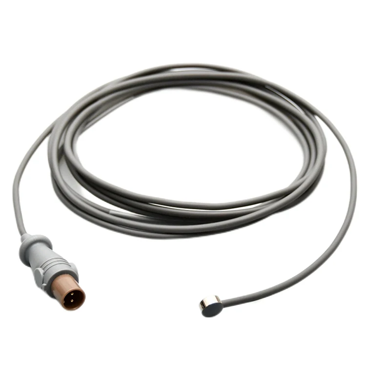 What are temperature probes?-Medical temperature probe reusable Skin surface probes Compatible HP2 Pin for Adult-MPOWC